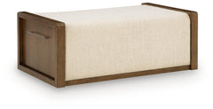Marxmore Upholstered Ottoman with Storage