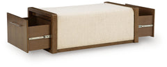 Marxmore Upholstered Ottoman with Storage