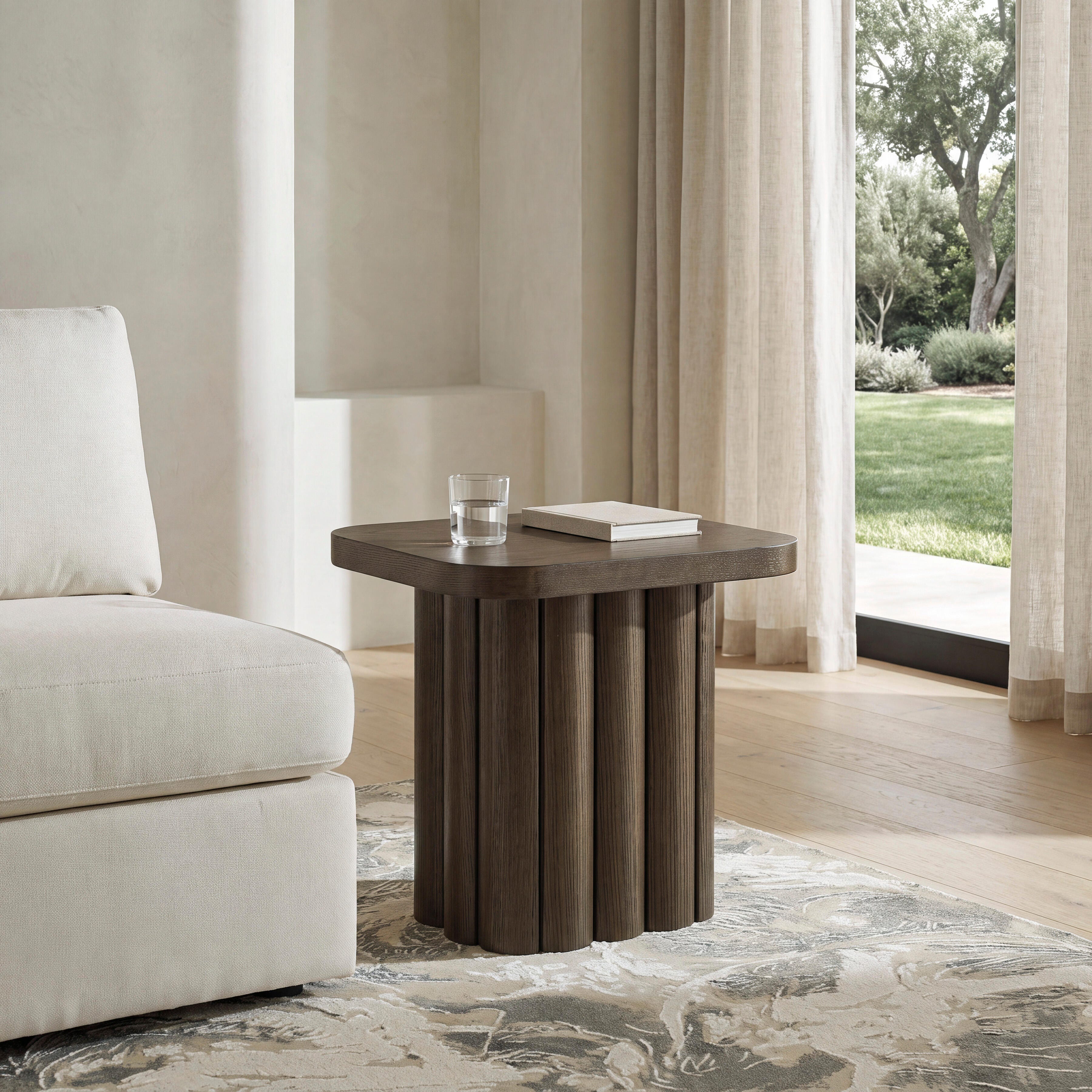 Tampa Furniture Outlet Lutz - Ashley Furniture - Darimore End Table - Rectangular End Table - T984-3