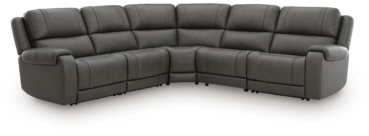 Tampa Furniture Outlet Lutz - Ashley Furniture - 5Z - Pittson Sectional - 5-Piece Power Reclining Sectional - PCU12600S6