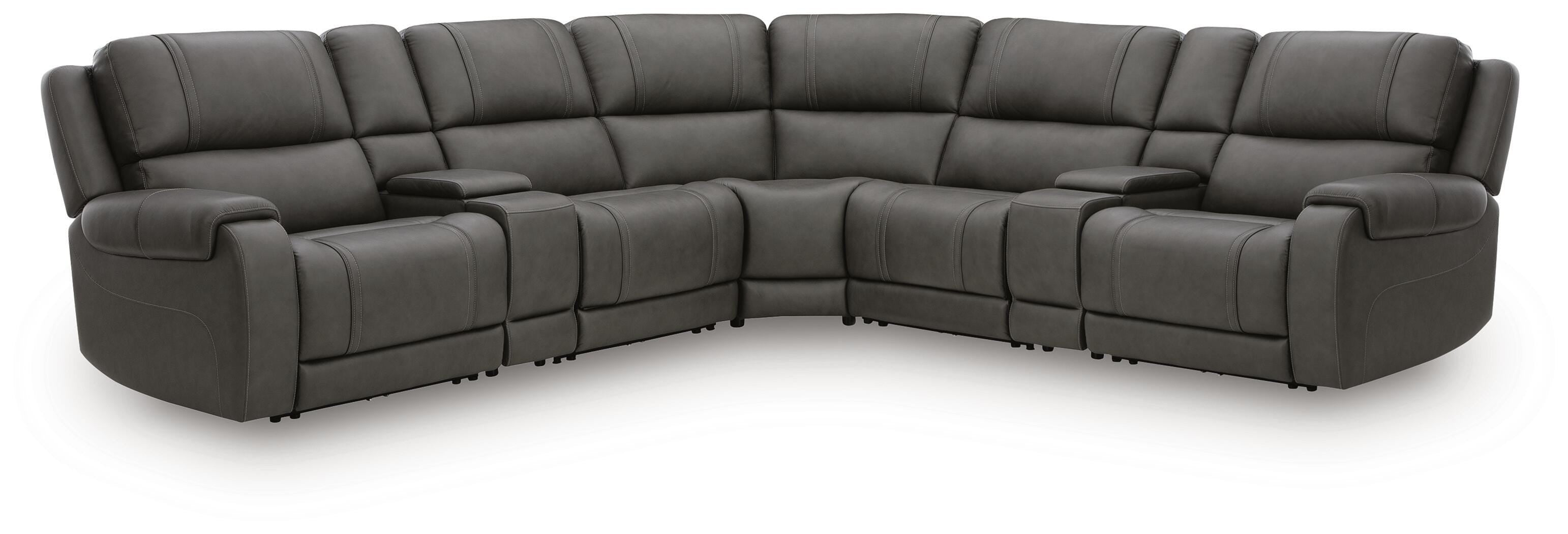 Tampa Furniture Outlet Lutz - Ashley Furniture - 5Z - Pittson Sectional - 7-Piece Power Reclining Sectional - PCU12600S7