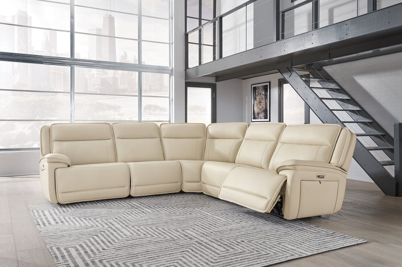 Tampa Furniture Outlet Lutz - Ashley Furniture - Double Deal Sectional - 4-Piece Reclining Sectional / Almond - U13001S6