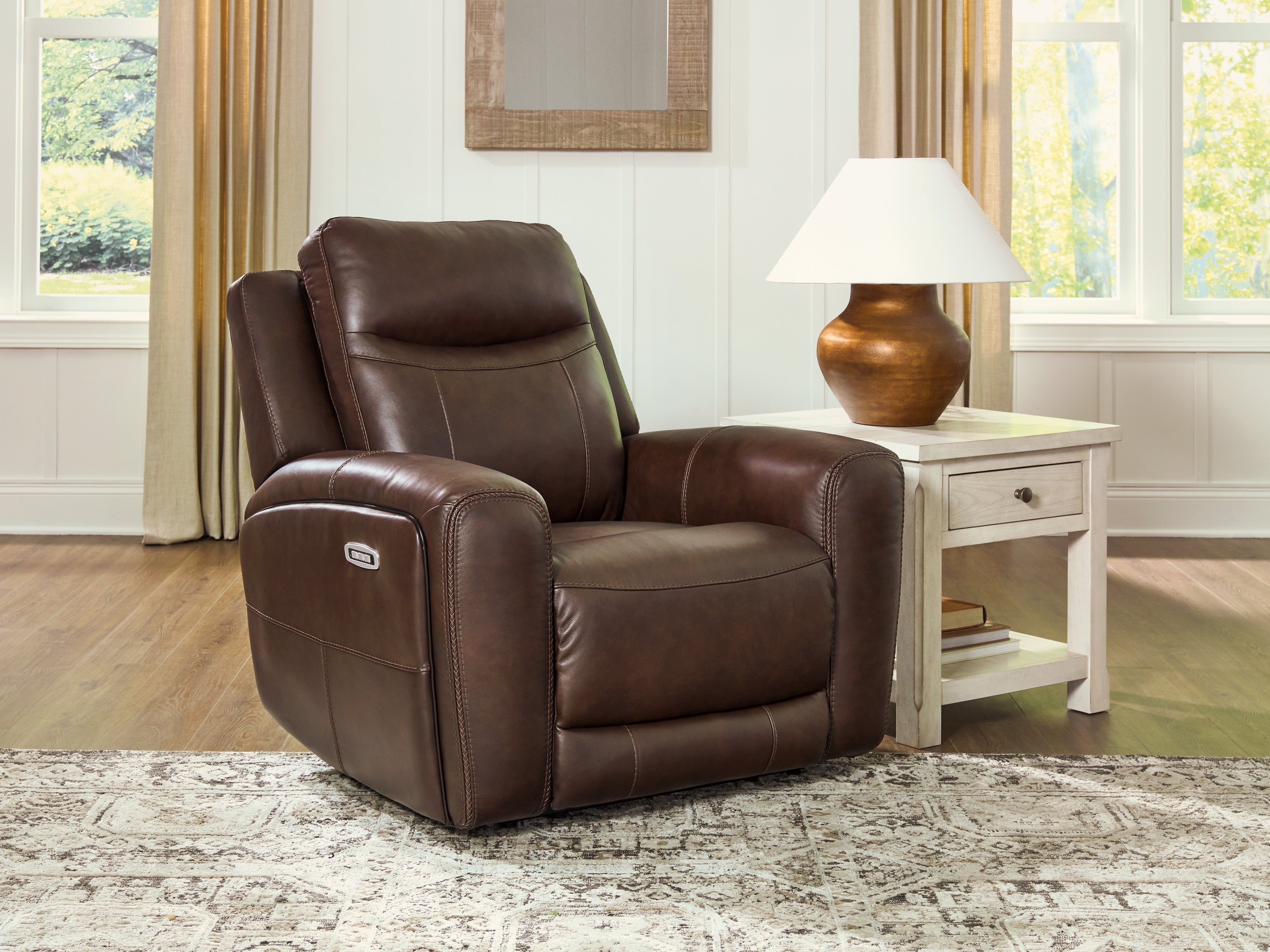 Tampa Furniture Outlet Lutz - Ashley Furniture - Gravier Living Room - PWR Recliner/ADJ Headrest / Cordova - U1330113