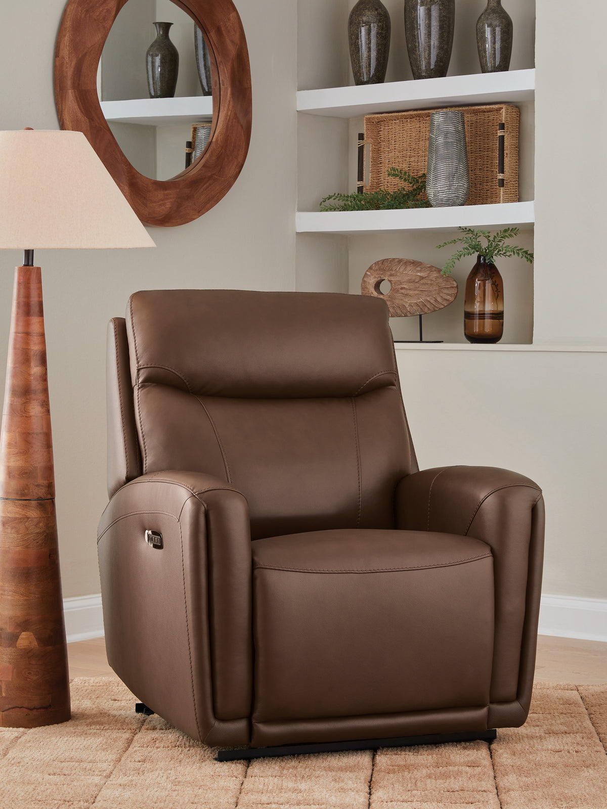 Tampa Furniture Outlet Lutz - Ashley Furniture - Pincara Living Room - PWR AutoGlide REC/ADJ Headrest - PCU1380242
