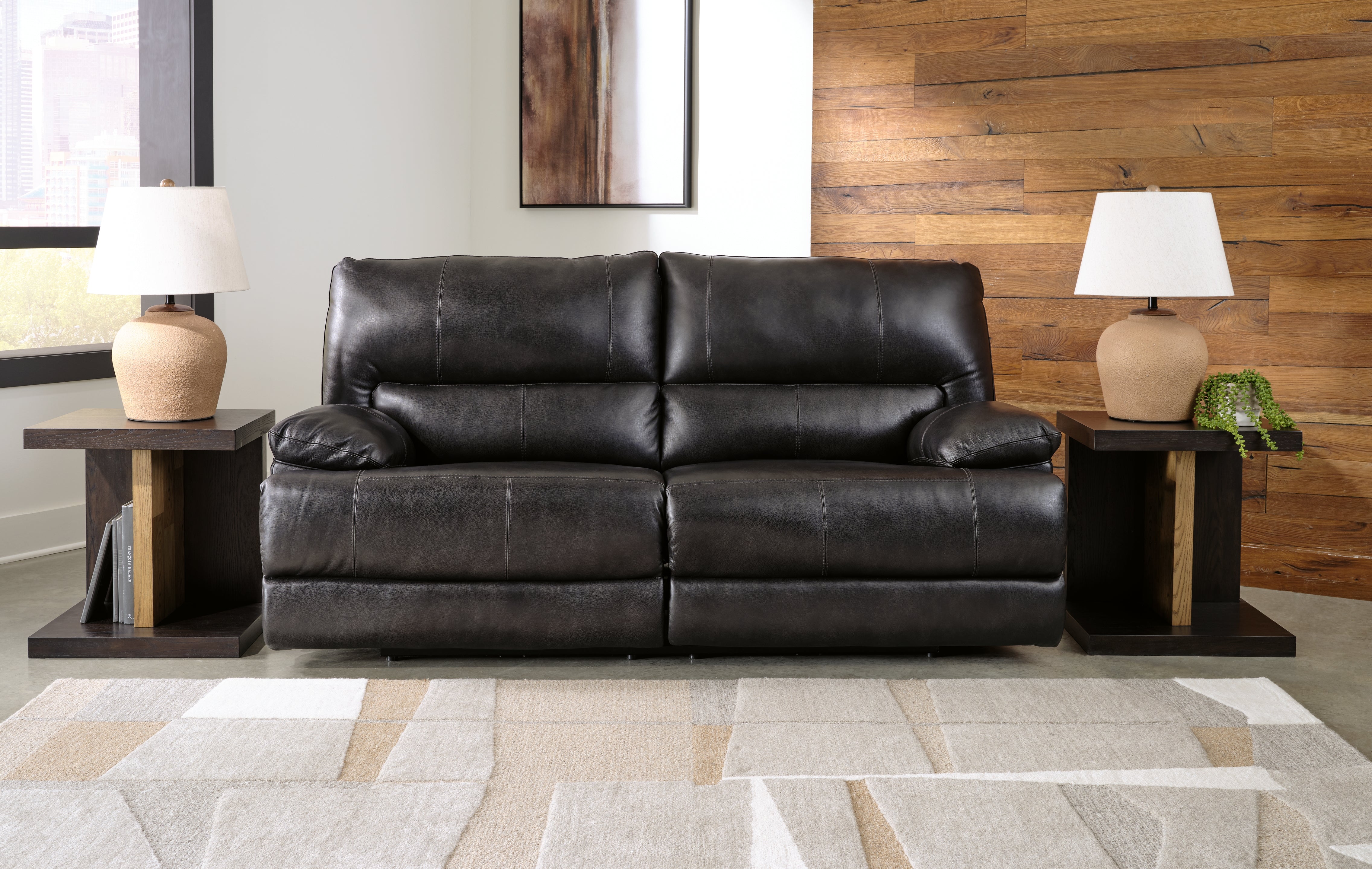 Tampa Furniture Outlet Lutz - Ashley Furniture - Mountainous Living Room - 2 Seat PWR REC Sofa ADJ HDREST / Eclipse - U6580147