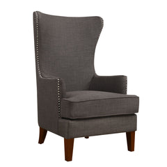 Kori 724 Chair W/Chrome Nails Heirloom Charcoal (ISTA 3)