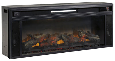 Tampa Furniture Outlet Lutz - Ashley Furniture - Entertainment Accessories Fireplace Insert - Fireplace Insert / Black - W100-12