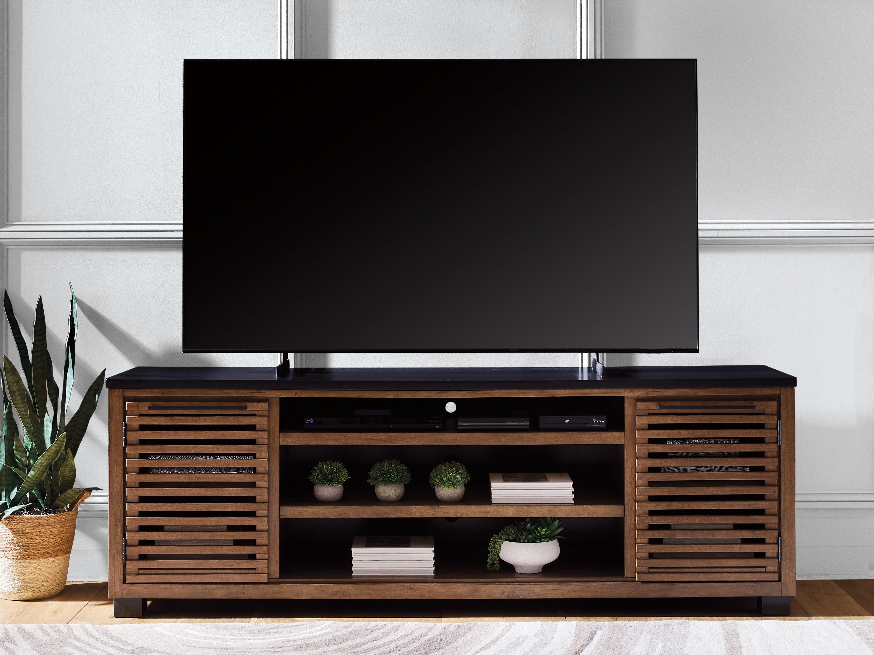 Tampa Furniture Outlet Lutz - Ashley Furniture - Kallari 84" TV Stand - 84" - W737-78
