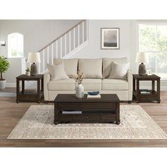 Wagner Rectangular Lift-Top Coffee Table w/ Casters in Cherry – SKU T-15740-5-RCT | Elements